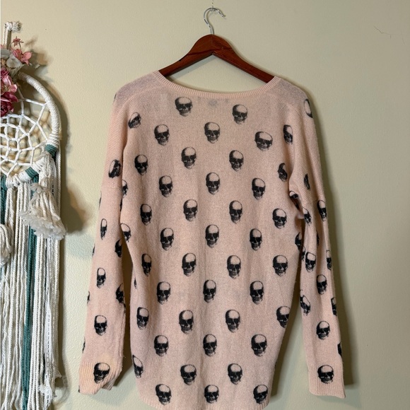 Skull Cashmere Riley Knit Cashmere Sweater Size XS - Picture 3 of 7